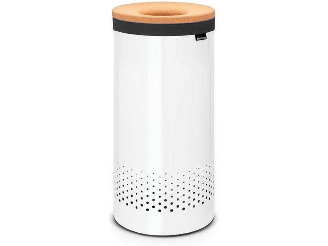 Cesta de Ropa BRABANTIA 104367 (Blanco - 3,35 kg - 30 x 30 x 65 cm - Garantía: 10 Años)