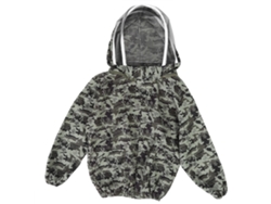 Chaqueta De Apicultura Con Doble Velo Y Cremallera, Chaqueta Protectora Para Apicultores.