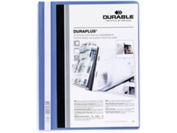 Carpeta DURABLE Duraplus Azul (A4)