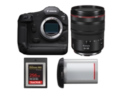 Canon Eos R1 + Rf 24-105mm F/4 L Is Usm + 1 Sandisk 256gb Extreme Pro Cfexpress Type B + Canon Lp-e19 + Ebook “20 Consejos Para Fotos Que Impactan”