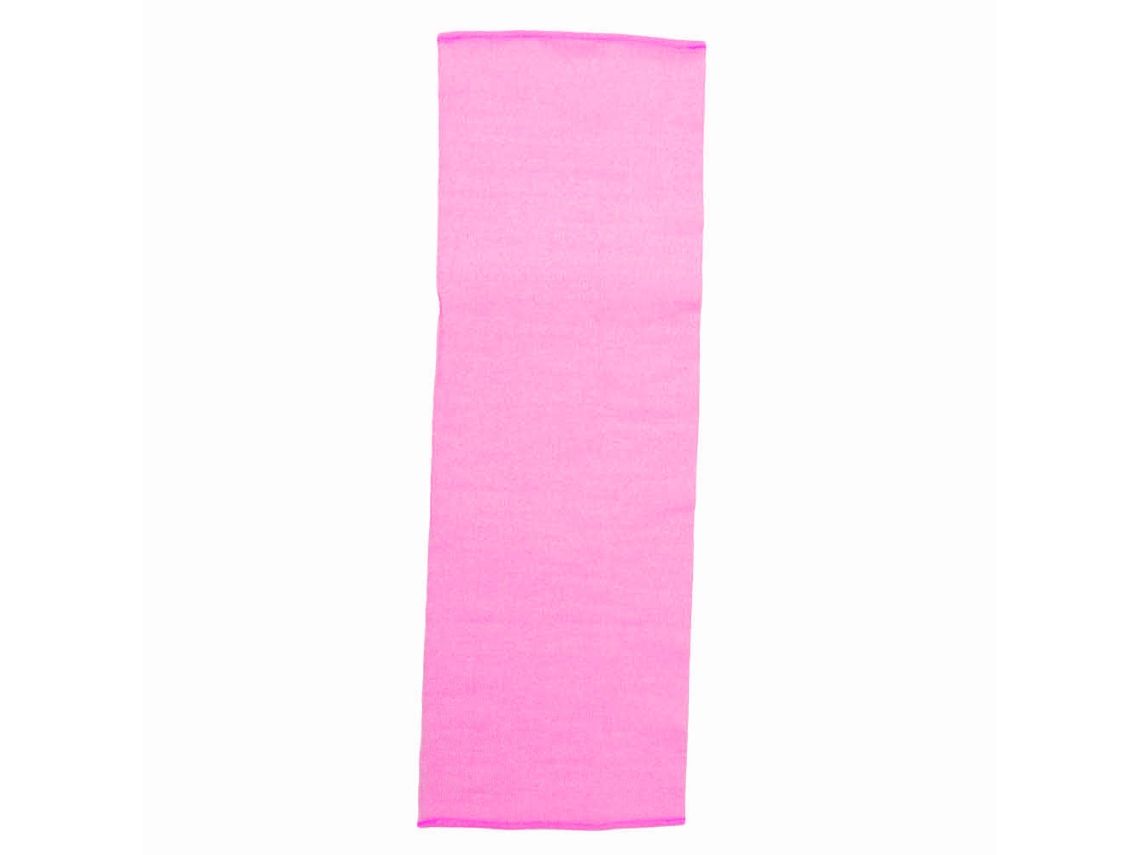 Toalla Exfoliante Corporal De Limpieza En Rojo Rosa - Promueve La Circulación Y Limpieza Profunda