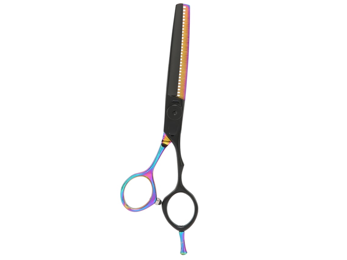 Tijeras de barbero de acero inoxidable 2026 para cortar el cabello, ligeras y prácticas, con un diseño ergonómico, ideales para peluquerías y uso doméstico.