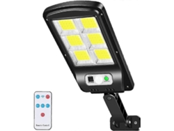 Omni-luz Solar Exterior 6000lm Led Con Sensor De Movimiento 3 Modos Ip67 Impermeable
