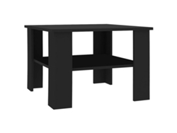Mesa de centro 60x60x42 cm Derivados de madera Negro MAISON EXCLUSIVE
