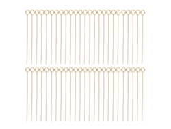 50pcs Pinzas Florales Reutilizables De Alambre Metal Dorado, Portatarjetas Florales 6in Para Boda, Tarjetas De Memo Y Fotos Redondas