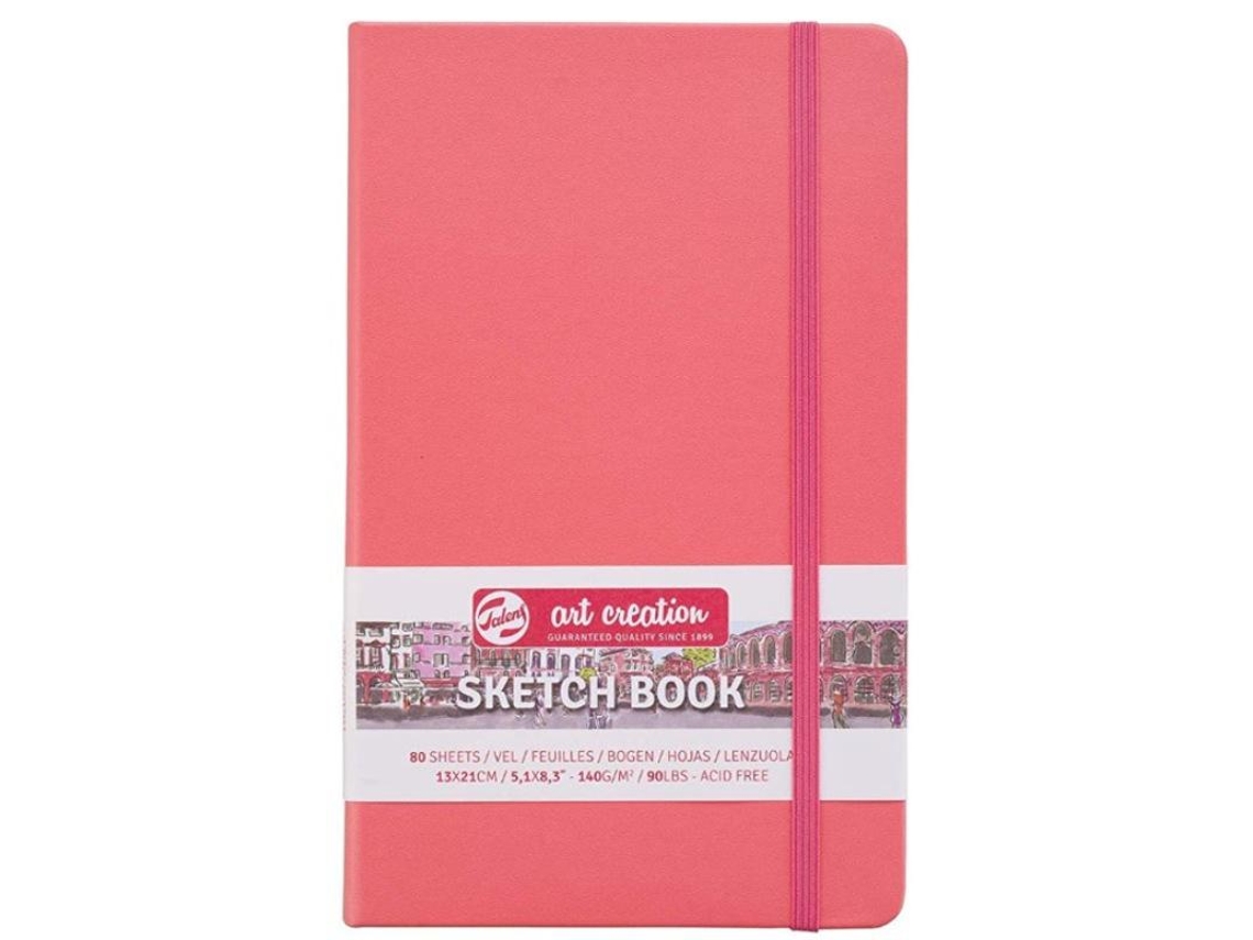Caderno Esbozos 13X21 80F 140Gr Coral