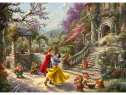 Rompecabezas Schmidt Disney Blancanieves bailando con el príncipe, 1000 piezas