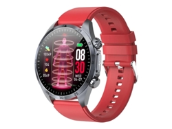 Reloj inteligente con Bluetooth, llamadas, pantalla AMOLED, monitorización de sonido y pulso, ECG, oxígeno en sangre, temperatura y salud, Yizhood