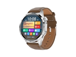 Reloj deportivo inteligente con brújula, pantalla HD de 366 x 366, NFC, rastreador GPS, compatible con Android e iOS Yizhood (negro)