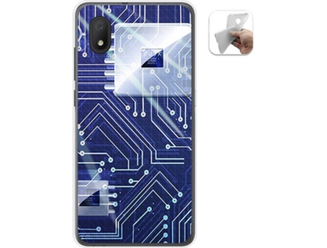 Carcasa Alcatel 1B 2020 TUMUNDOSMARTPHONE Circuito Multicolor