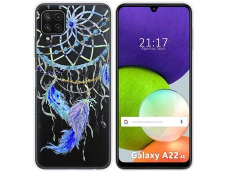 Carcasa Samsung Galaxy A22 4G / M22 TUMUNDOSMARTPHONE Dibujos Transparente Multicolor