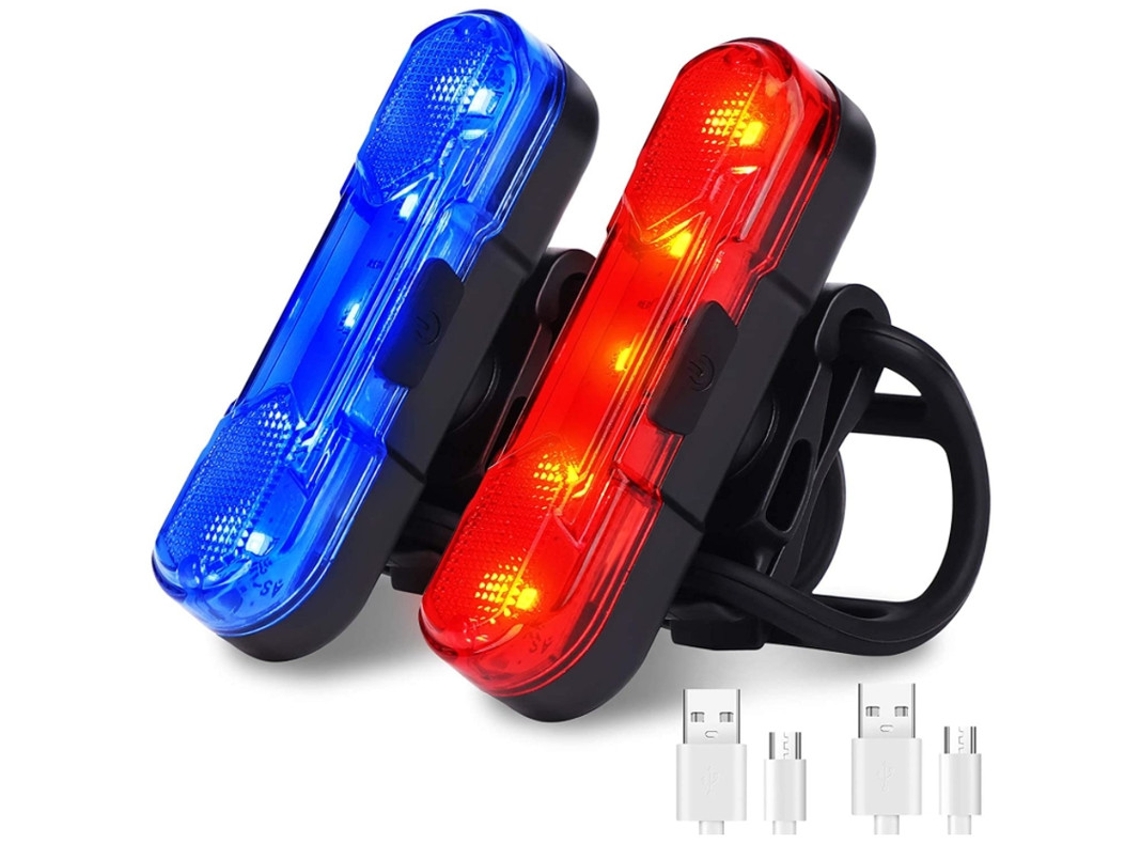 Luz trasera de bicicleta YIZHOOD DES906 (roja)