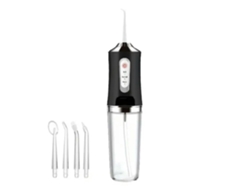 DIGITALLAB Water Flosser Irrigador Bucal 3 Modos 220Ml Negro