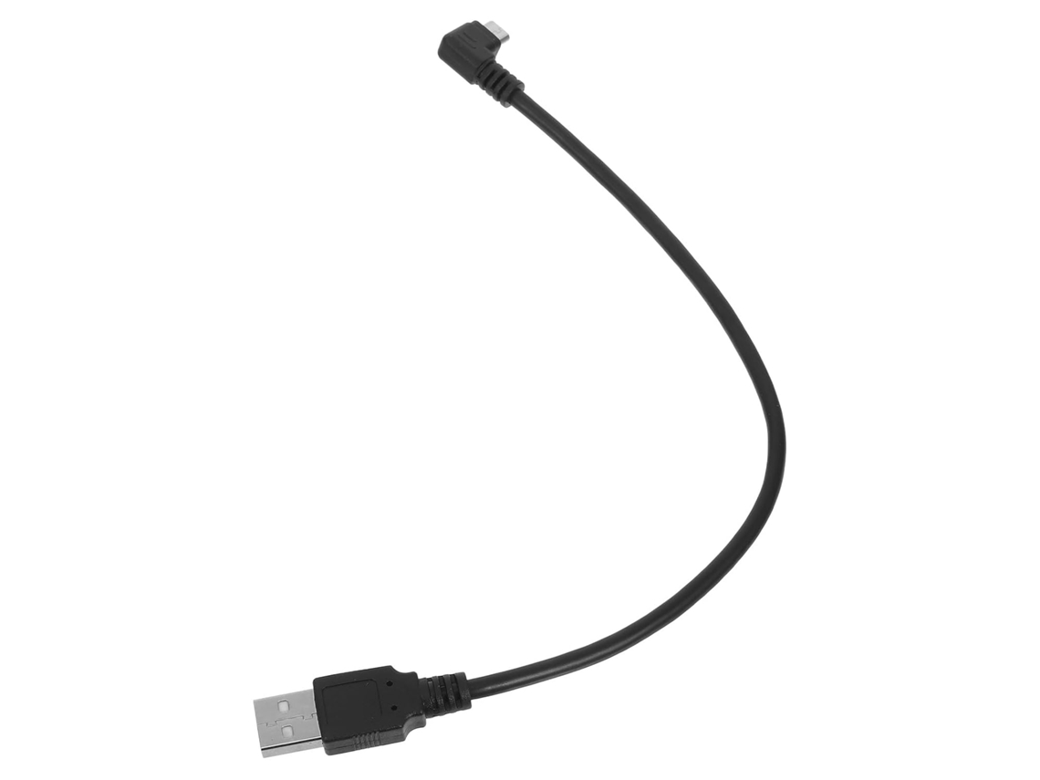Micro Usb Dual En Ángulo De 90 Grados Para Carga Rápida Y Transferencia De Datos, Compatible Con Dispositivos Móviles