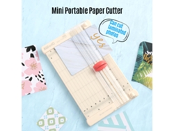 Mini Cortadora De Papel Portátil De 6,3 Pulgadas Para Scrapbooking, Fotos, Tarjetas, Hogar Y Escuela.