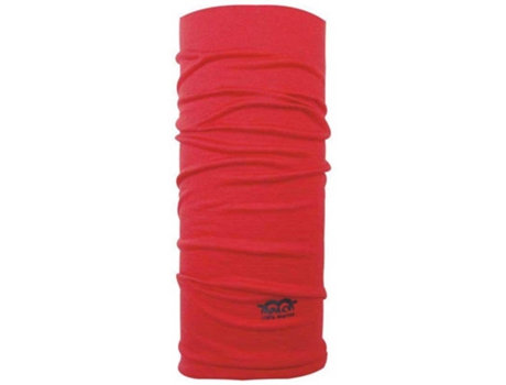 Collar para Mujer P.A.C. Merino Rojo para Ciclismo (Tamaño Unico)