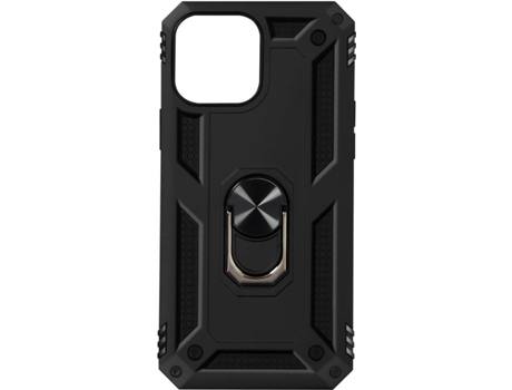 Funda Apple iPhone 13 Mini AVIZAR con Anillo de Soporte (Negro)