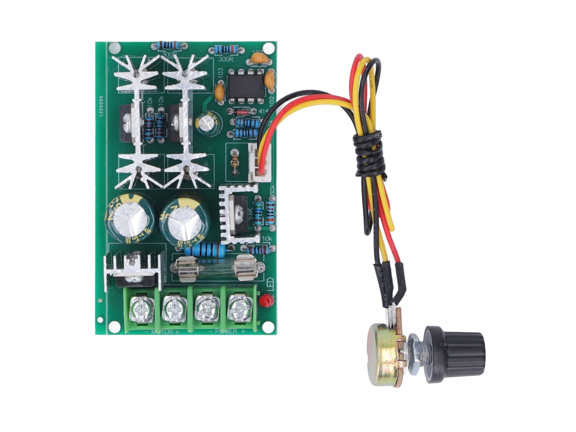 Controlador De Velocidad Para Motor De Cc, Regulador Pwm De 20 A, Módulo De Alta Potencia De 12 V, 24 V, 36 V Y 48 V