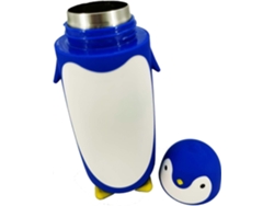 Botella térmica Penguin, taza de viaje para niños, taza térmica de acero inoxidable para agua caliente y fría Ly Ebike