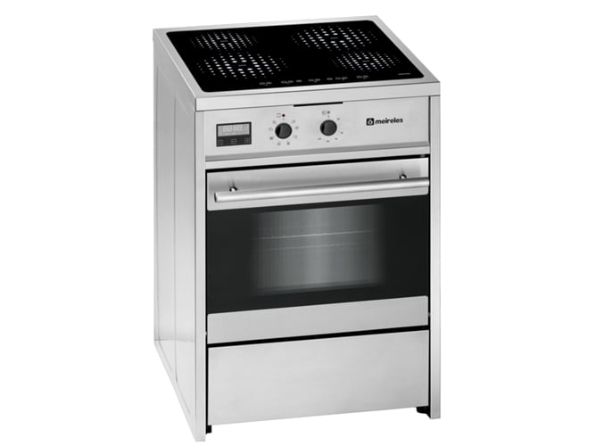 Cocina MEIRELES E 612 X (55 L - Eléctrico de de Inducción - Inox) 60x60
