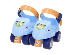 Patines Bluey de 4 ruedas, ajustables, talla 32-36, máx. 20 kg