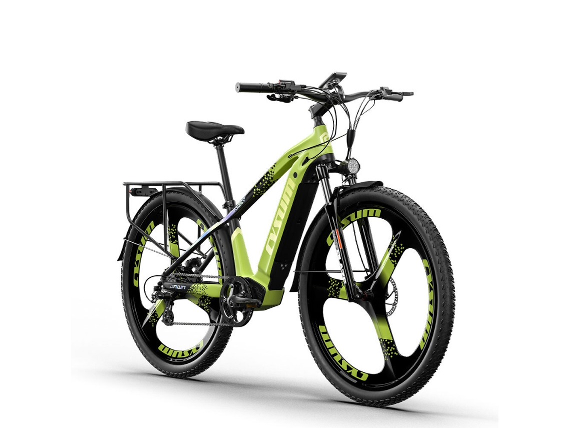 Bicicleta eléctrica Cysum M520 de 29 pulgadas, motor sin escobillas de 48 V y 500 W, batería extraíble de 14 Ah