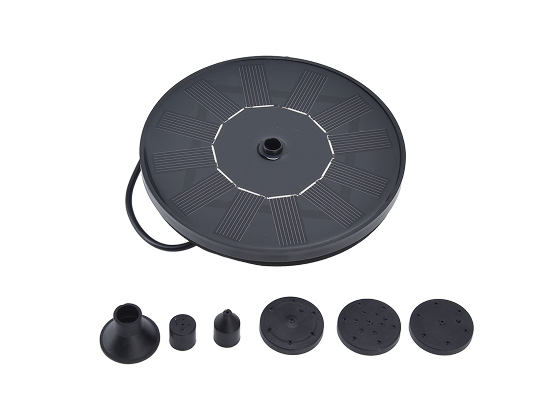 Fuente Solar De 6 V Y 1,0 W Con Protección Ip68 Contra La Escasez De Agua Para Piscinas Y Jardines.