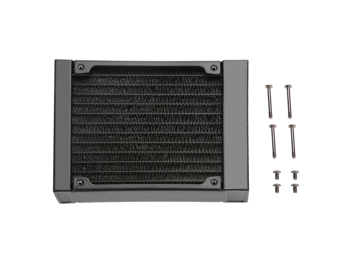 Disipación Rápida De Calor: Intercambiador De Calor De Refrigeración De Agua Para Pc De 12 Tubos Y 120 Mm