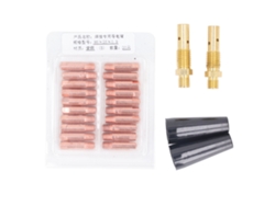 Kit De Consumibles Para Pistola De Soldadura Mig 15ak Con 24 Piezas: Punta, Boquilla Y Difusor. Accesorios De Soldadura.