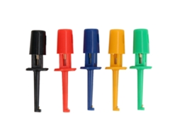 20 Piezas De Ganchos De Prueba Pequeños Y Coloridos, Accesorio Para Multímetro Para Pruebas Electrónicas, Pinza De Agarre Nueva