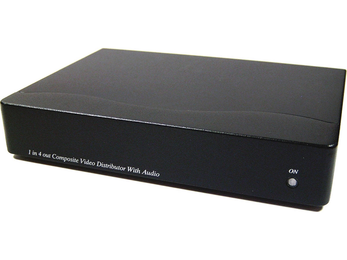 Adaptador CABLEMATIC Multiplicador de Audio y Video Estéreo (225 x 167 x 40 mm)