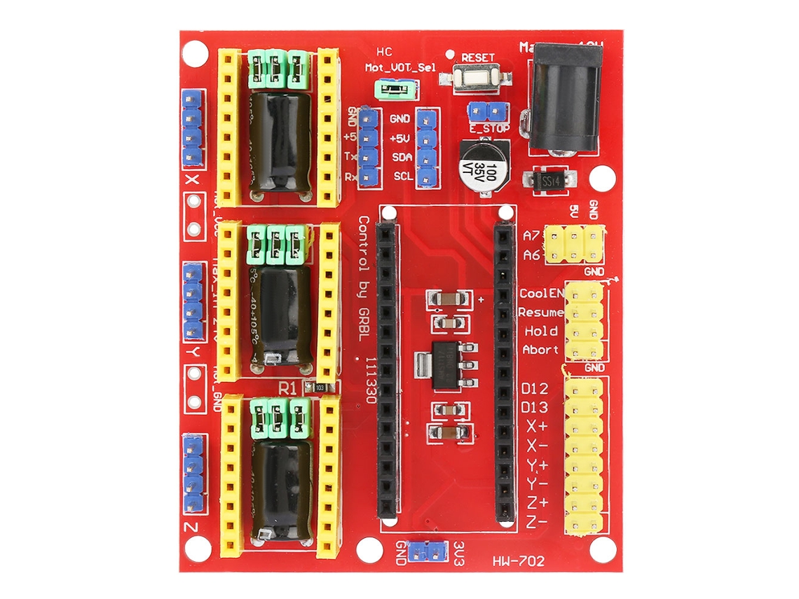 Placa De Expansión Cnc Shield V4 Con Controlador A4988 Para Impresora 3d Arduino