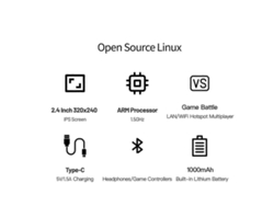 Consola De Juegos Inteligente Para Ampown Con Pantalla Ips De 2,4 Pulgadas, Código Abierto, Retro, Portátil, Wifi Vs. Consola De Juegos Portátil, Ver