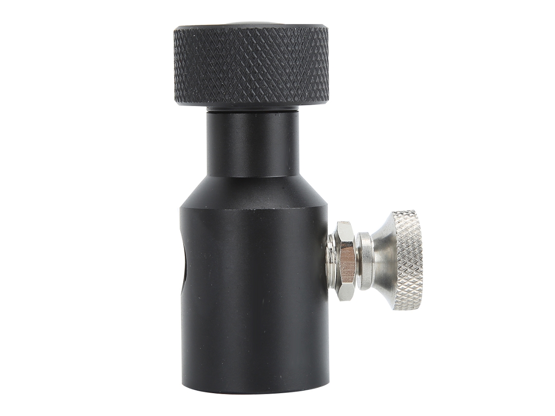 Adaptador de CO2 con válvula para Sodastream negro