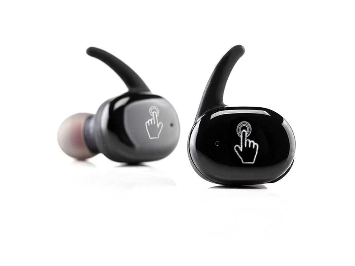 Auriculares Bluetooth (control Táctil, Impermeables) Mini Invisibles Tws Con Estuche De Carga