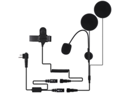 Auriculares con micrófono y PTT para radio portátil Motorola