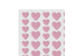 Parches Hidrocoloides Para El Acné, Diseño De Corazón Rosa, Terciopelo, Alta Elasticidad, Absorbentes, 36 Unidades.