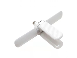 Bombilla LED deformable de 45 W (modelo 2026) con 3 aspas plegables, resistente a la corrosión, de alto brillo, casquillo E27.