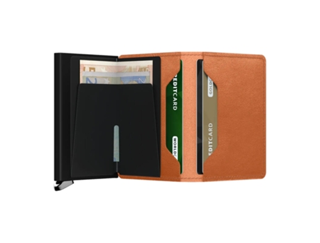 Cartera Fólio, Premium SECRID Slimwallet Basco Marrón