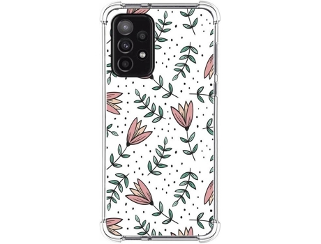 Carcasa Samsung Galaxy A52 TUMUNDOSMARTPHONE Dibujos Antigolpes Flores 01 Multicolor