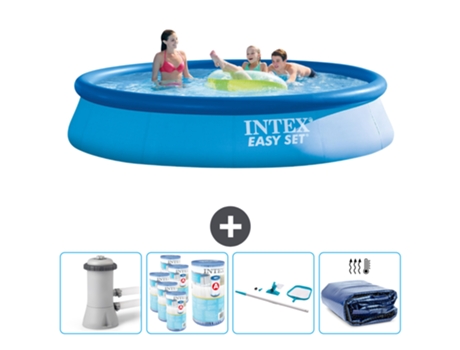 Piscina Insuflável INTEX 28142GN-CB93 (7290 L - 396x84cm)
