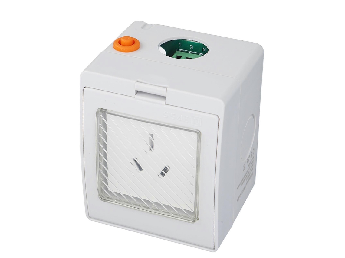Toma de corriente inteligente Wifi para PC ABS IP55, resistente al agua, con control remoto por aplicación, para baño exterior Nostalgia88