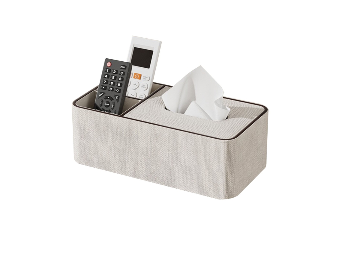 Juego De Pañuelos Rectangulares Esenciales Para Uso Doméstico,con Control Remoto, Regalo Para Hombres Y Mujeres (beige).