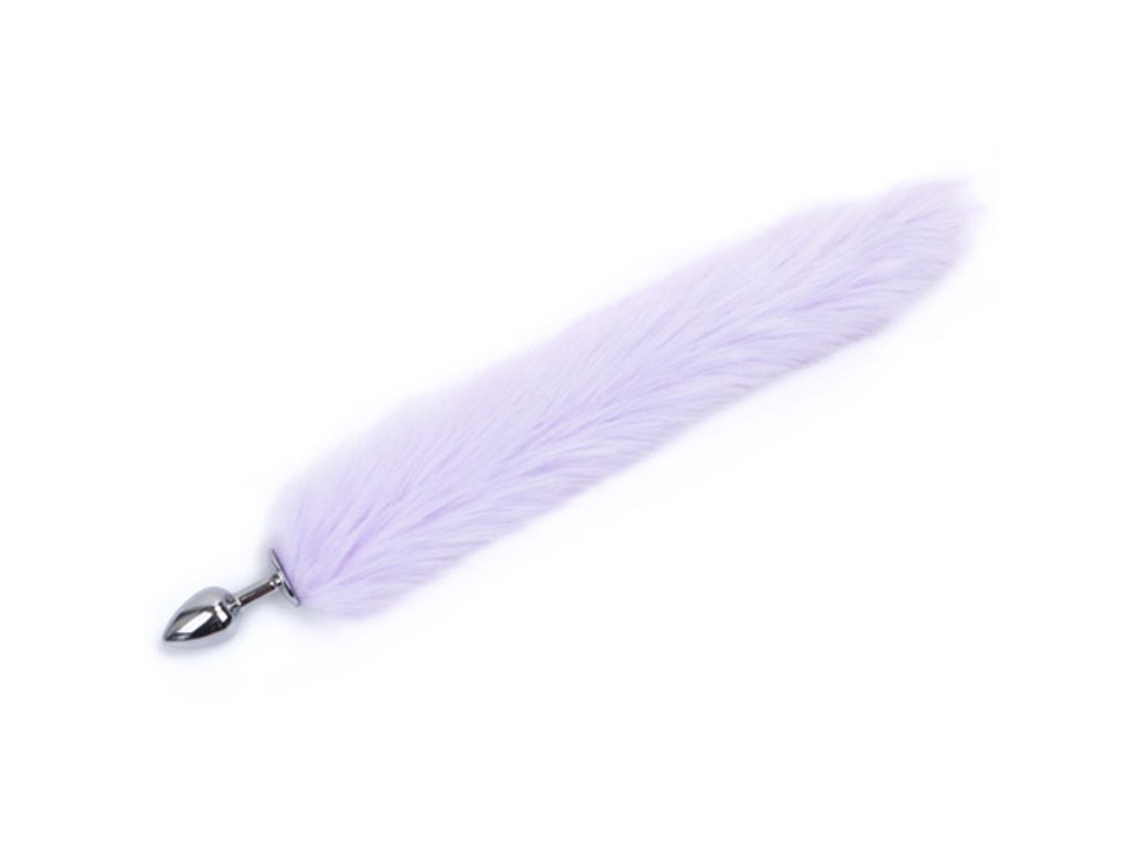 Cola De Zorro Falsa Plug Anal Juguete Adulto Metal Divertido 5#