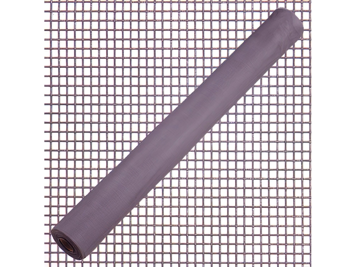 Tela Mosquitera Fibra Vidrio Gris 18x16/150 cm Rollo 50 metros. WOLFPACK LINEA PROFESIONAL LINEA PROFESIONAL