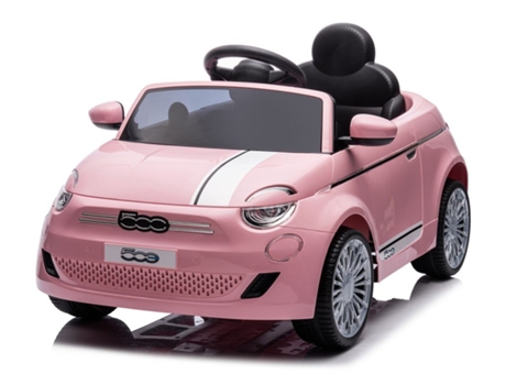 Coche eléctrico FIAT 500 de Chipolino pink