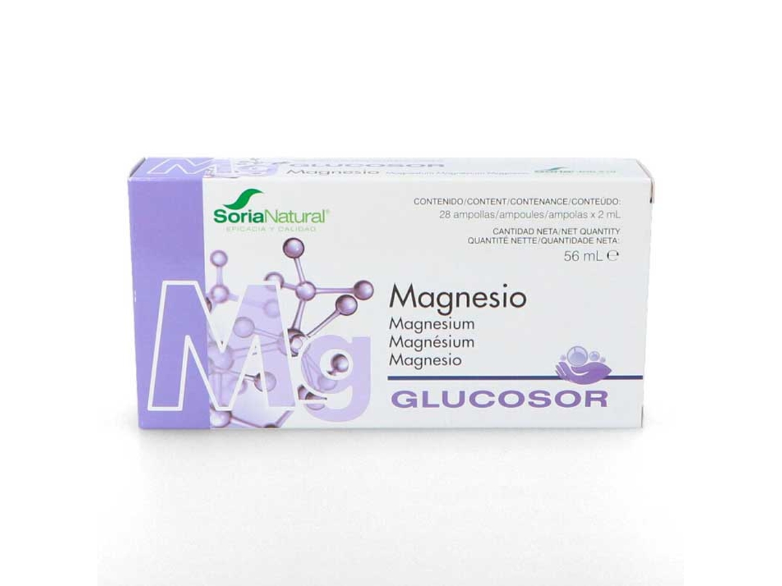 Té SORIA NATURAL Glucosor Magnésio (28 frascos)