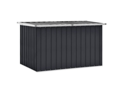 Caja de almacenamiento VIDAXL Antracita Acero (149x99x93cm)