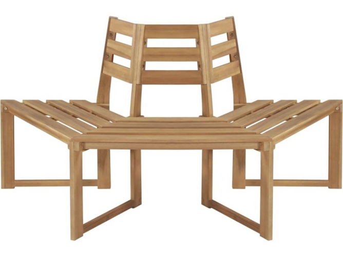 Banco Jardin VIDAXL Marrón Madera (160 cm)