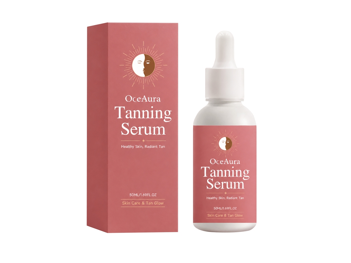 Sérum autobronceador con efecto natural para la piel